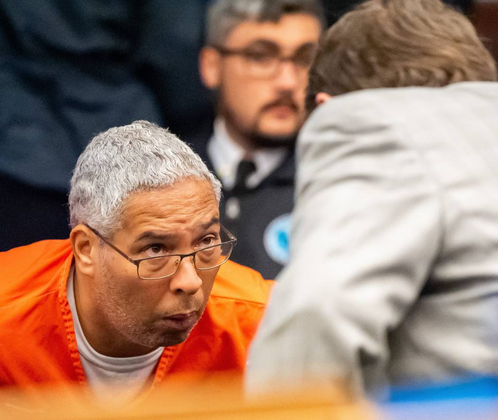 Death row inmate Michael Bernard Bell at his evidentiary hearing.