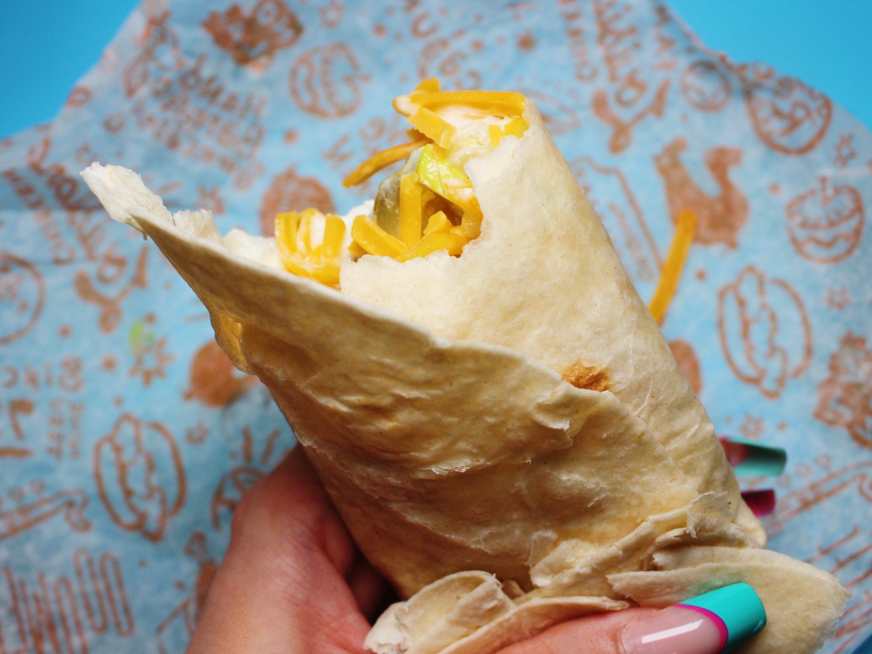 popeyes classic chicken wrap