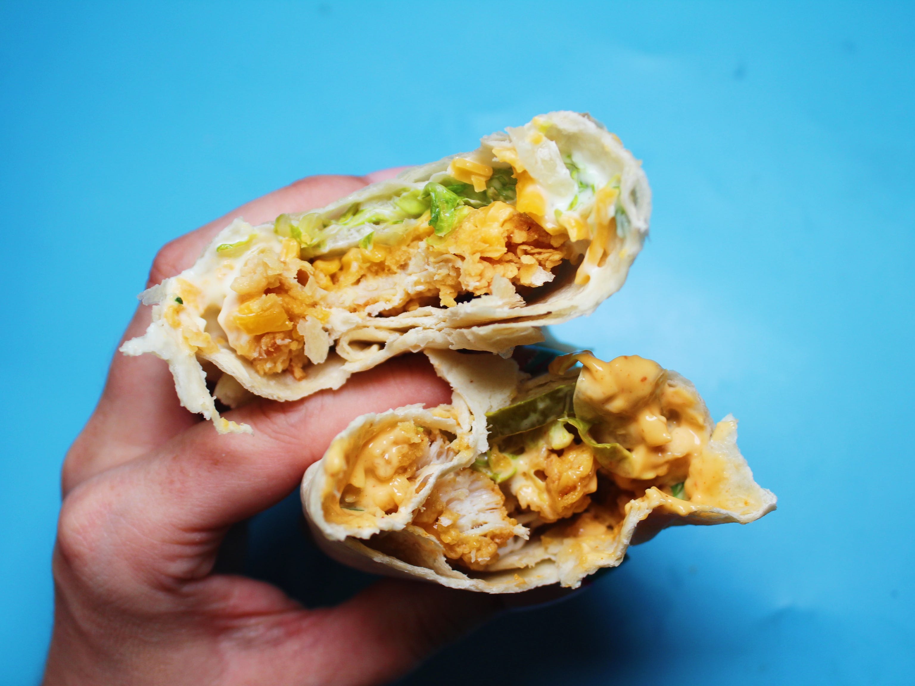 popeyes chicken wraps