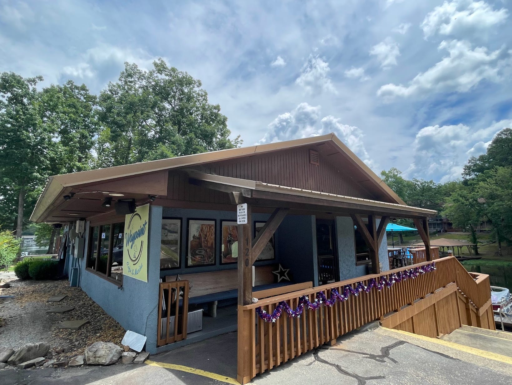 The writer's restaurant in Arkansas.
