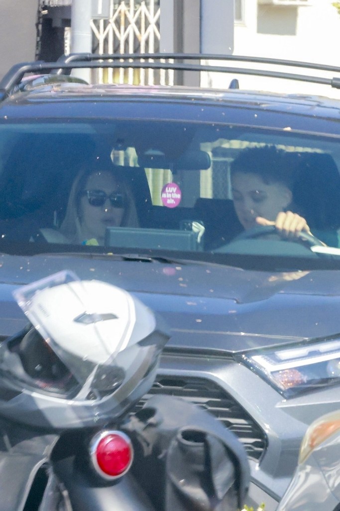  Angelina Jolie celebrates her son Knox's birthday in Los Feliz.