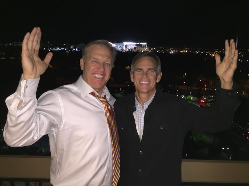 Jeff Sperbeck, John Elway 