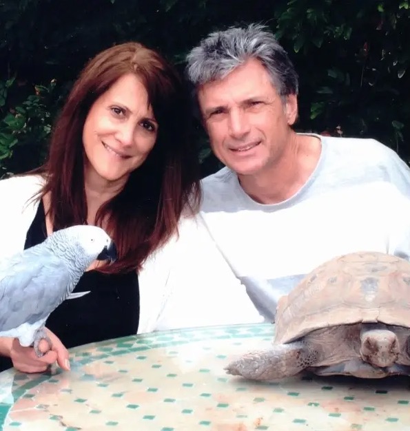 Robin Kaye and her husband Thomas Deluca