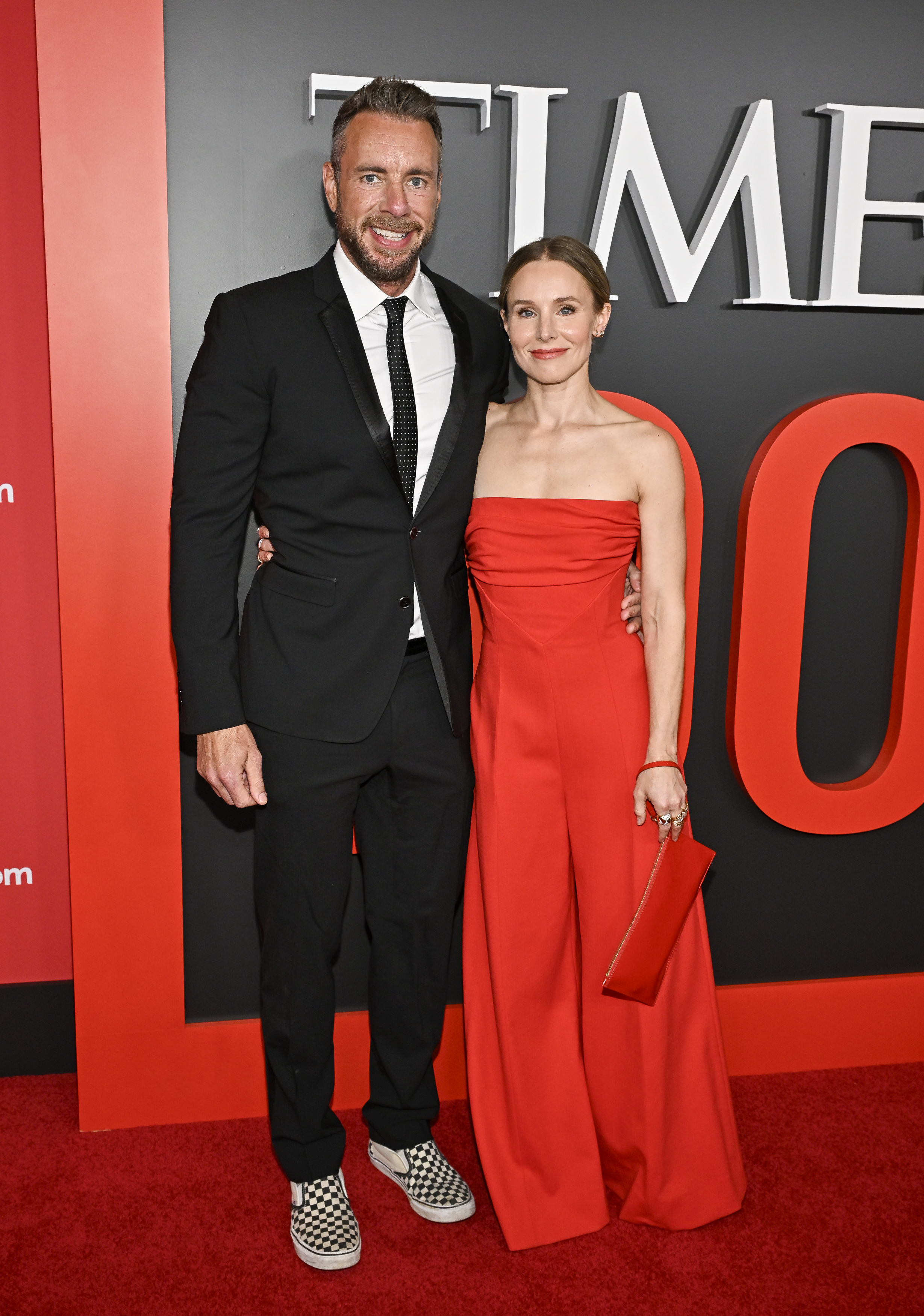 Kristen Bell and Dax Shepard at April 2025 Time100 Gala