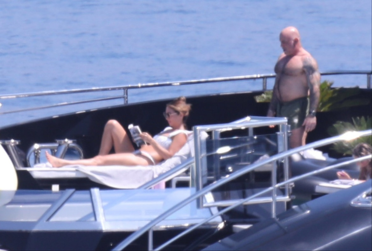 Joe Rogan and his family on a yacht vacation near Croatia in July 2025
