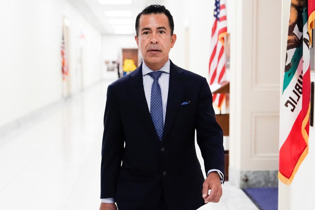 Anthony Bernal testifying before the House Oversight Committee.
