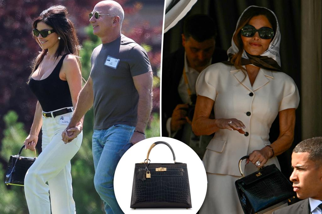 Lauren Sánchez’s gold-dipped Hermès bag is the epitome of ‘ultra-luxury’ — and worth a quarter-million dollars