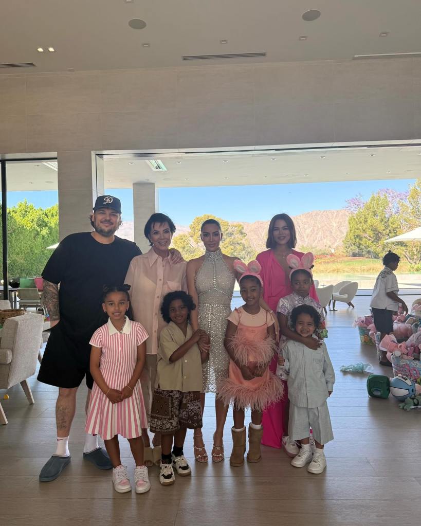 rob kardashian and the family