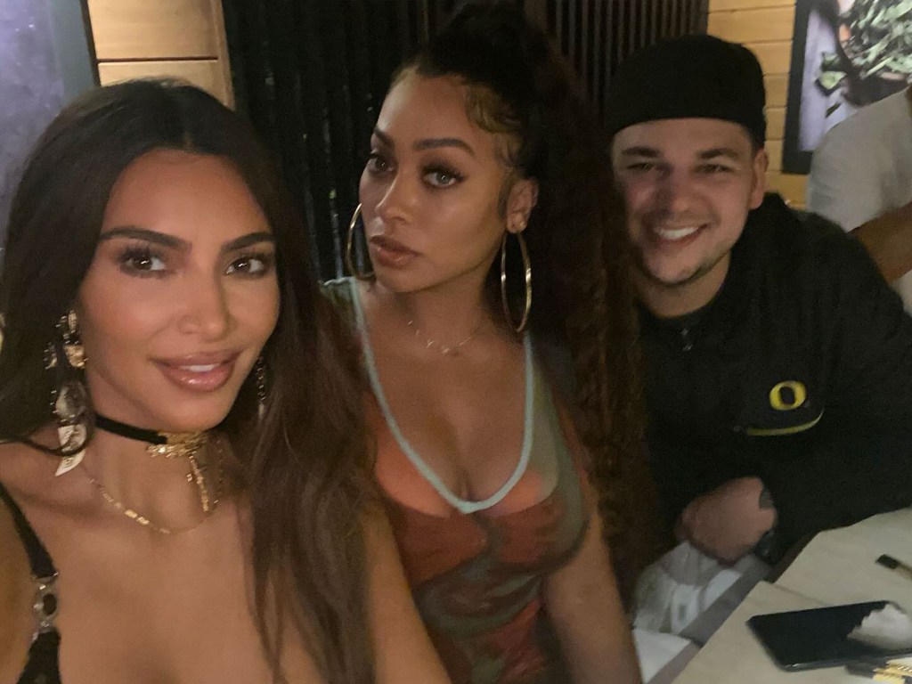 kim kardashian, lala anthony, rob kardashian