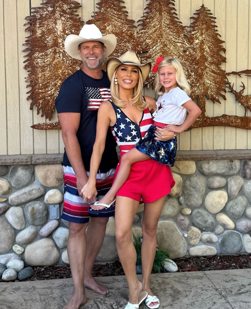 Gretchen Rossi, Slade Smiley and their daughter, Skylar Gray