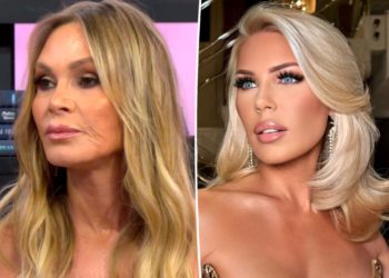 Tamra Judge takes major dig at Gretchen Rossi’s ‘really bad’ hair, clothing in shady ‘Virtual Reali-Tea’ chat