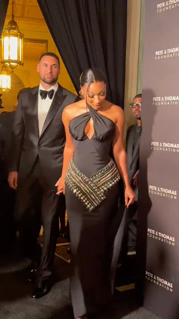 Megan Thee Stallion and Klay Thompson