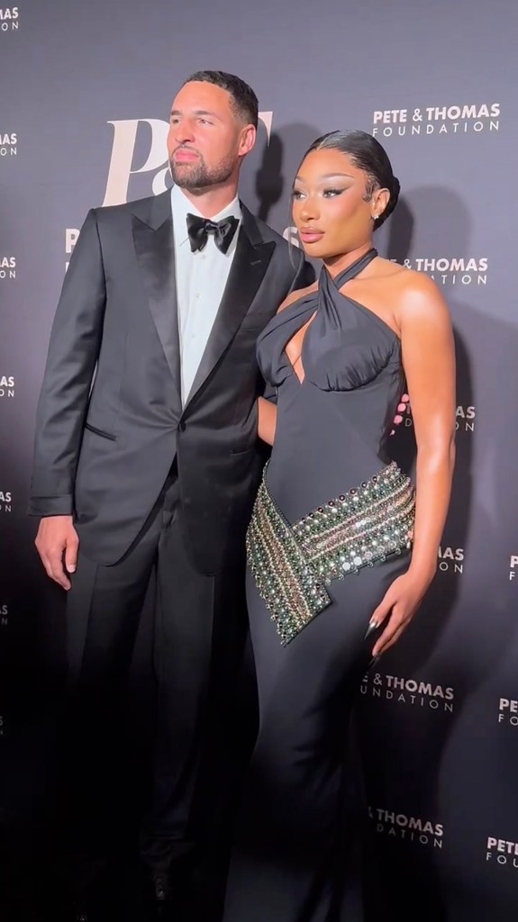 Megan Thee Stallion and Klay Thompson