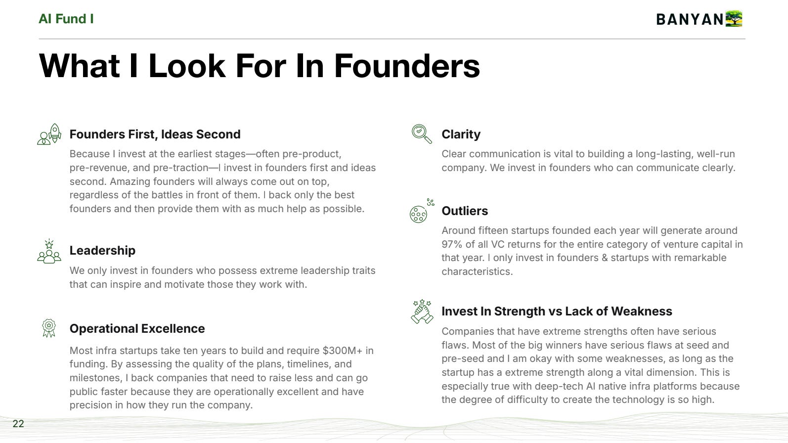 What I Look For In Founders