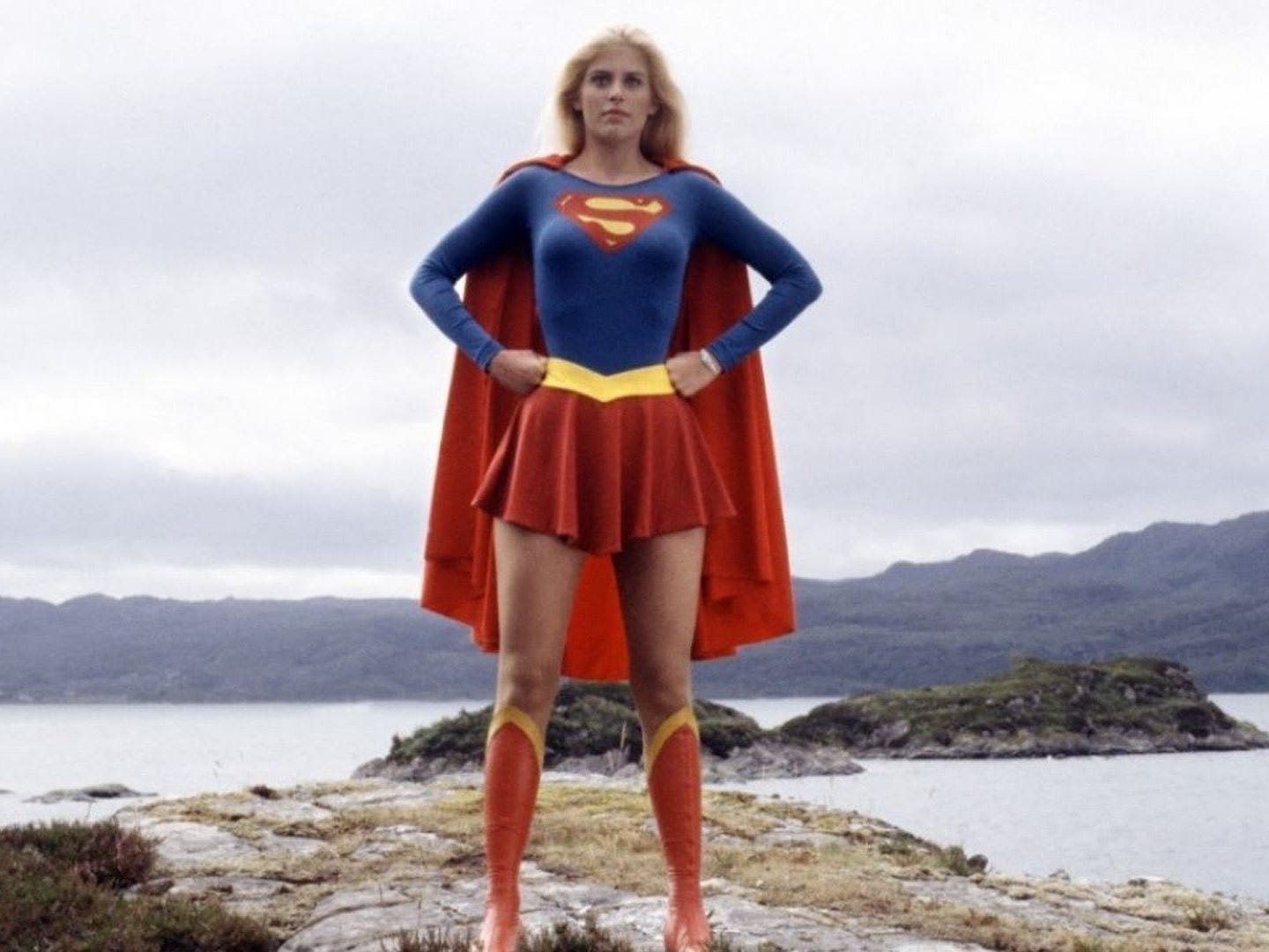 Helen Slater as supergirl