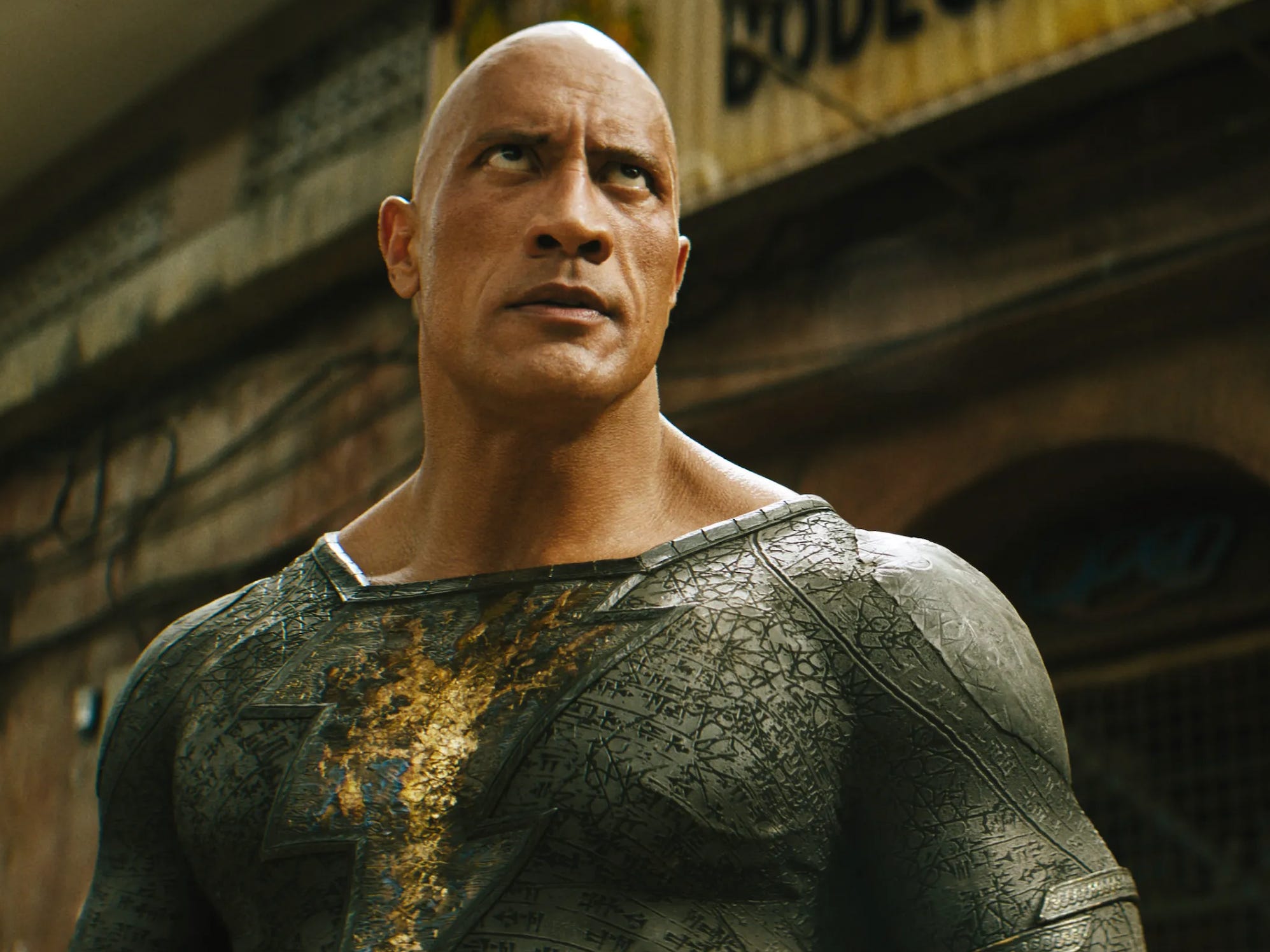 dwayne johnson in black adam