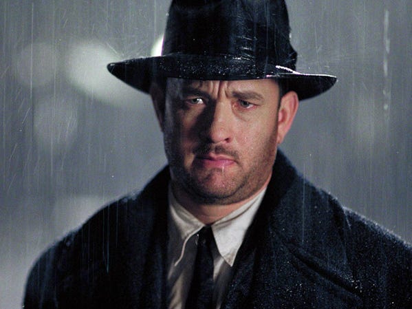 tom hanks in road to perdition