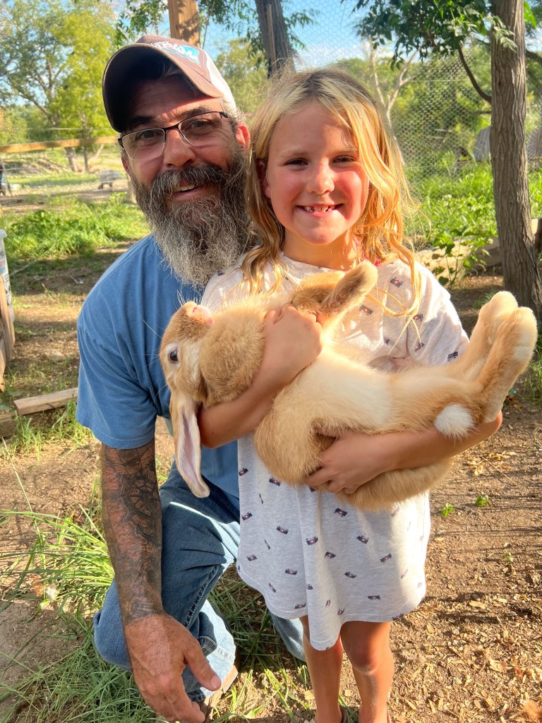 Willow was sent to live with her grandparents during the recovery efforts in Kerrville.