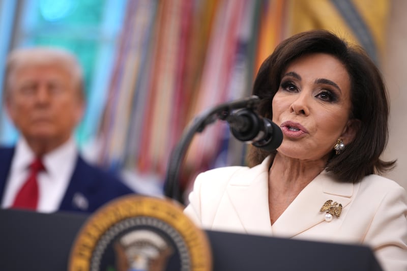 Interim U.S. Attorney Jeanine Pirro announced that the man threatening Rep. Marjorie Taylor Greene has been arrested.