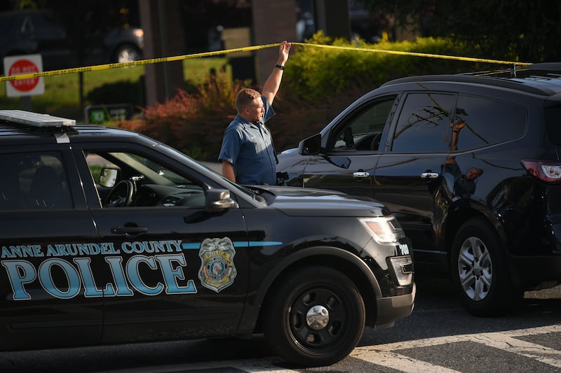 Seth Jason used to volunteer as a reserve officer for the Anne Arundel County Police Department in Maryland.