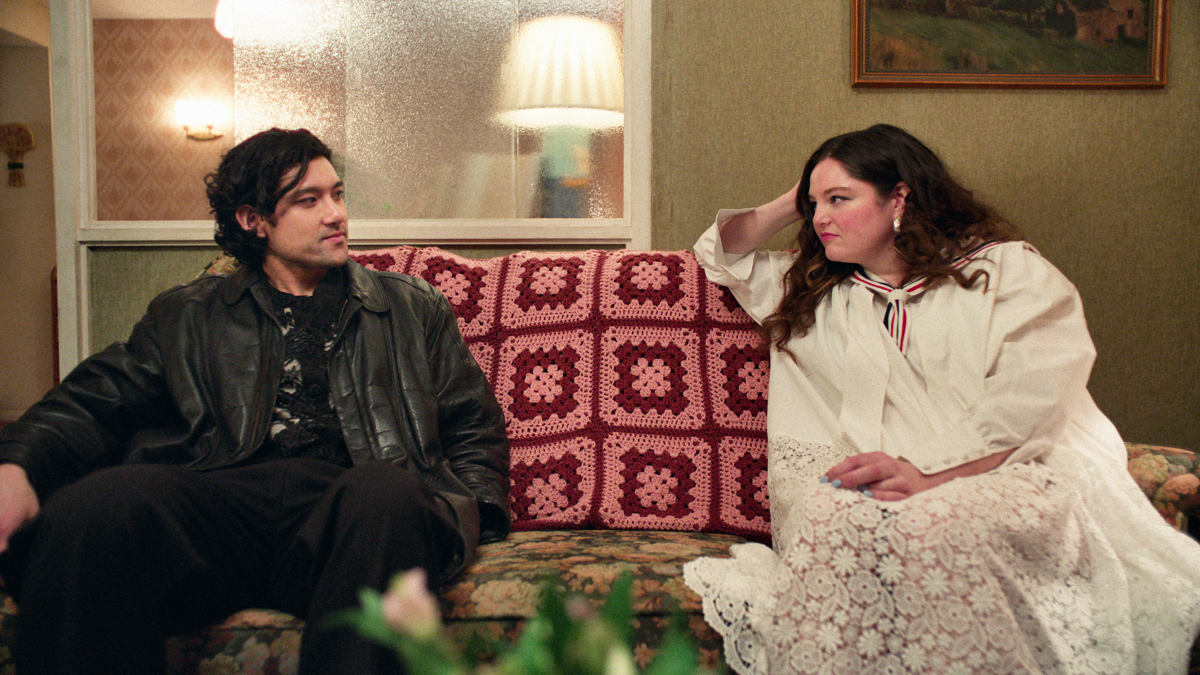 Will Sharpe and Megan Stalter in 