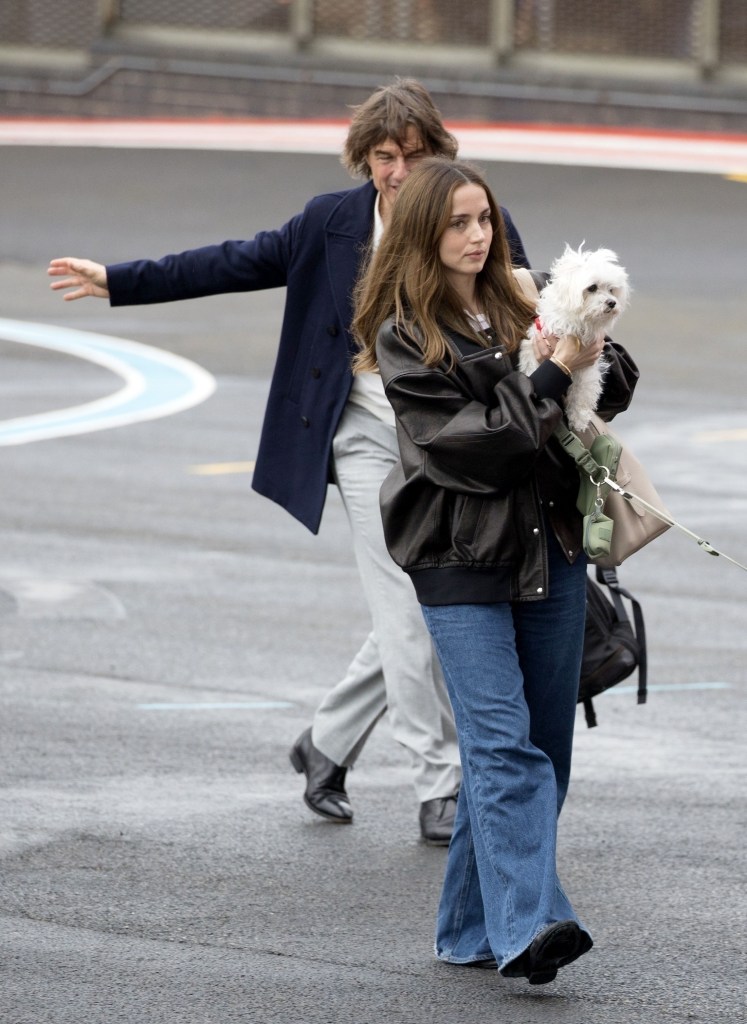 Tom Cruise and Ana de Armas together in London.