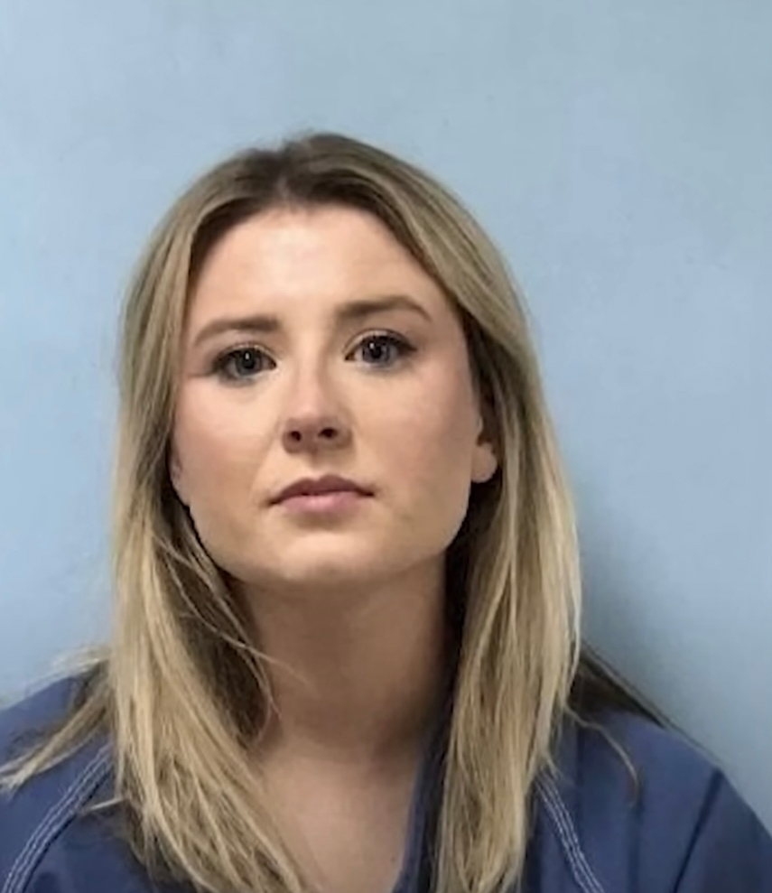 Mugshot of Hannah Freeman.