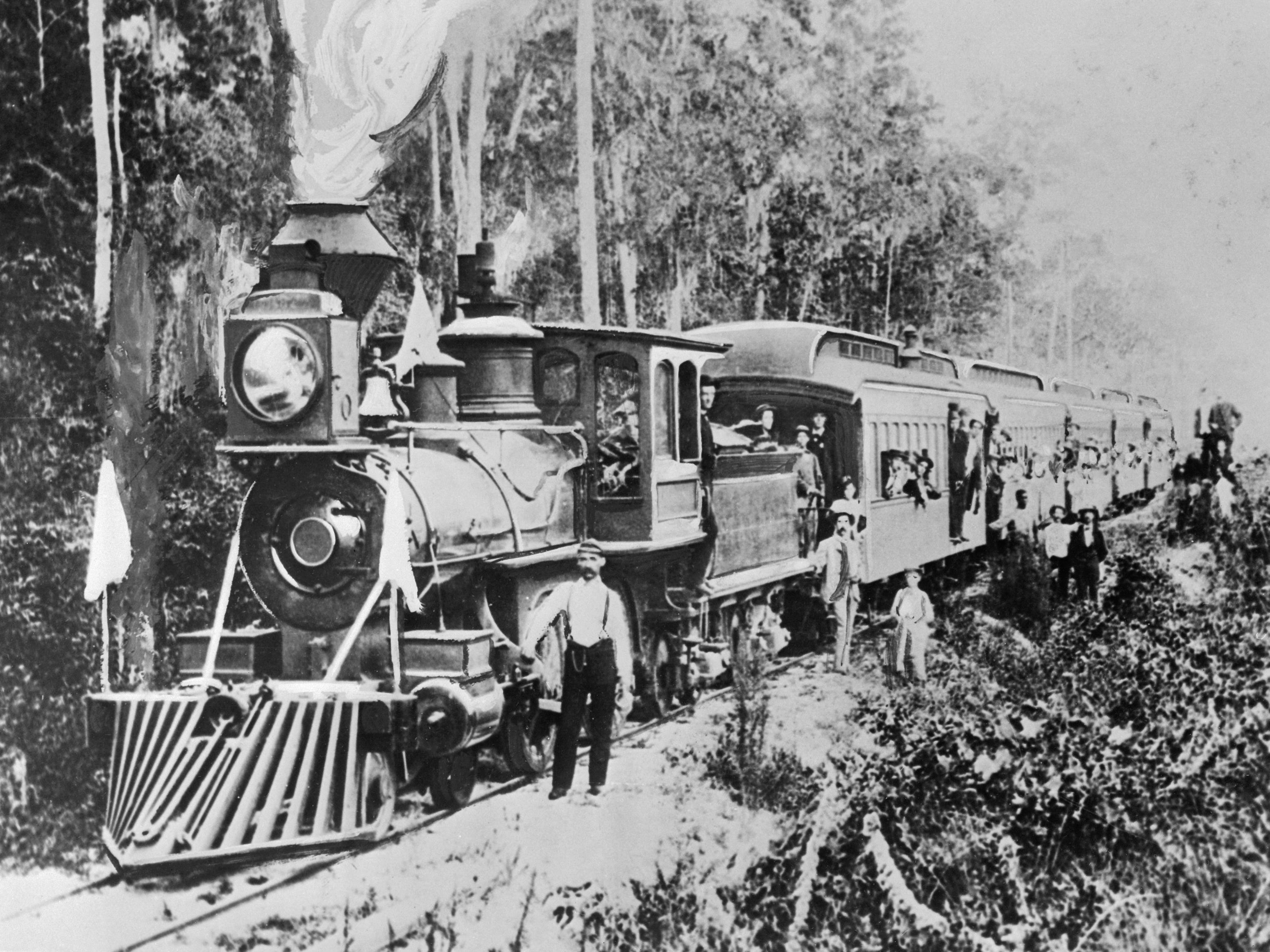Flger railroad to Miami
