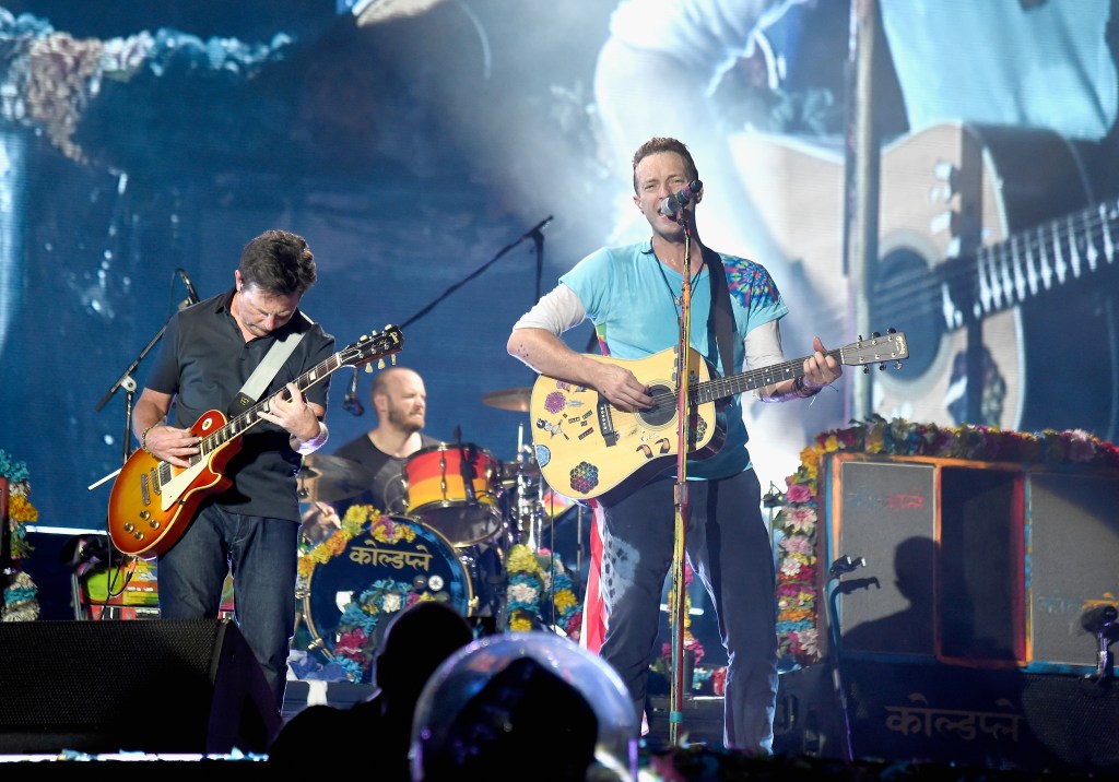 Chris Martin in July 2016 performance