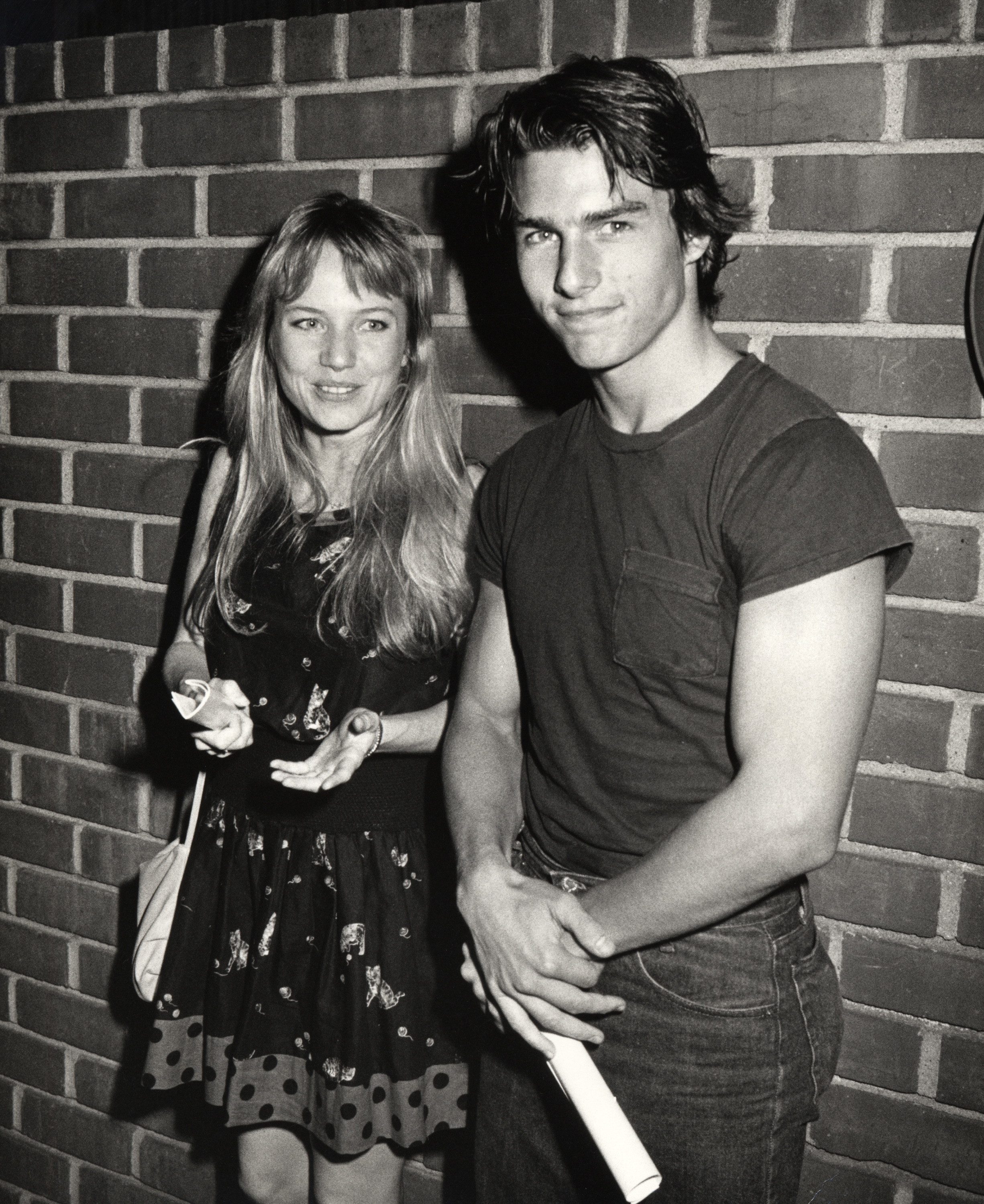 Tom Cruise and Rebecca De Mornay.