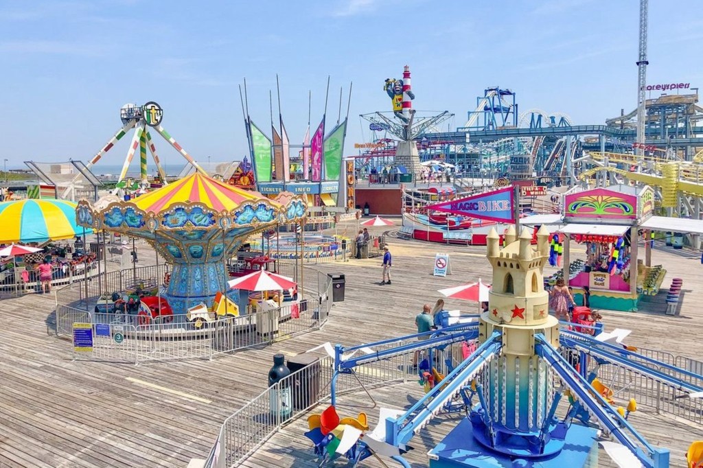 the boardwalk