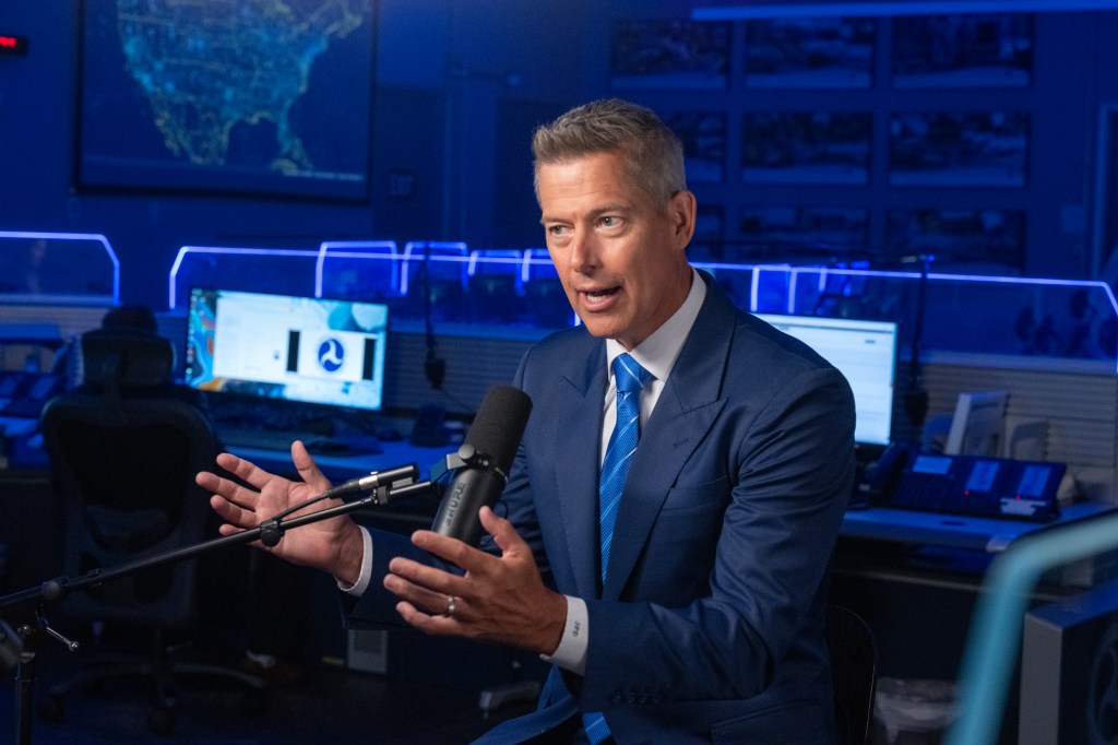 Miranda Devine interviewing Sean Duffy.