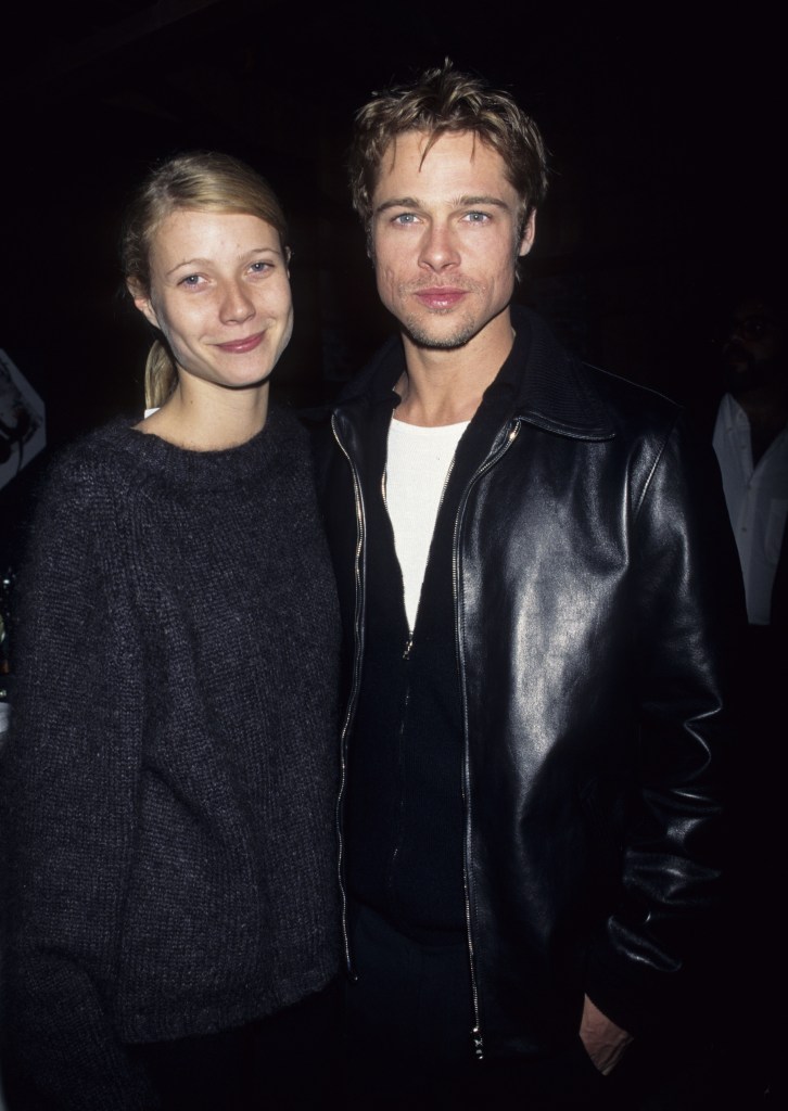 Gwyneth Paltrow and Brad Pitt (Photo by Kevin Mazur Archive/WireImage)