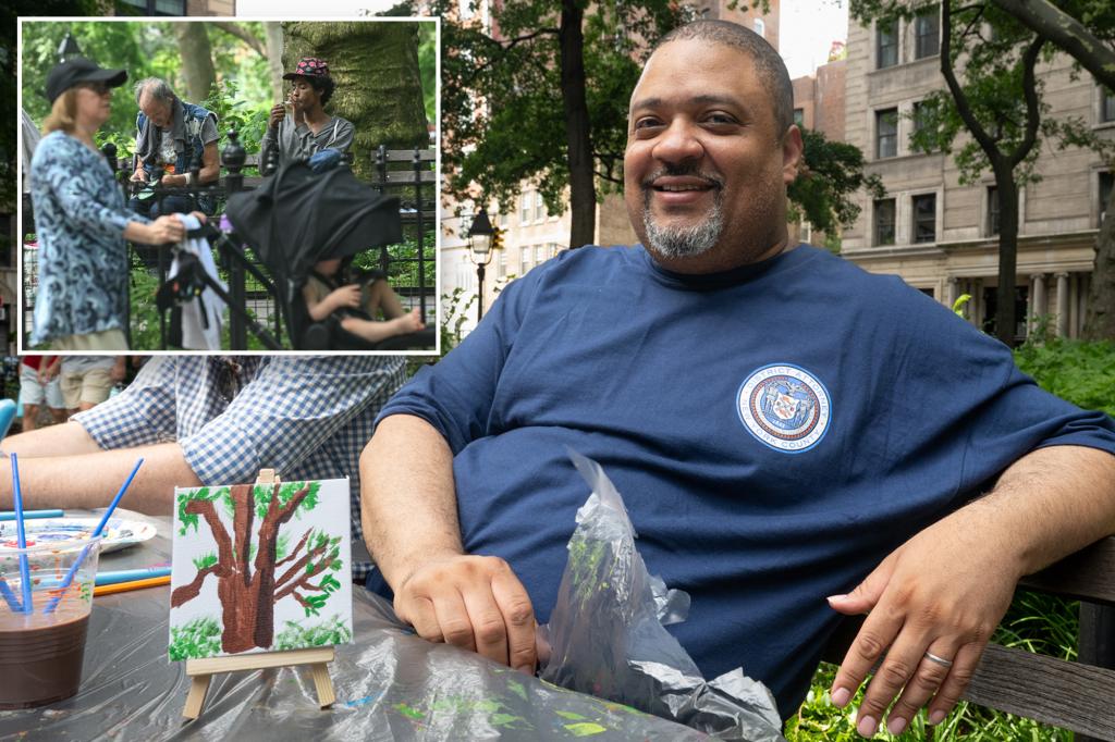 ‘Sketchy’ DA: Bragg paints tree, as junkies get free needles and nod off in NYC’s famed Washington Square Park