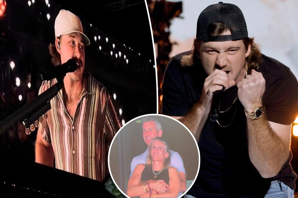 Morgan Wallen tells fans they’re ‘safe’ with their ‘side chick’ at his show following Andy Byron scandal