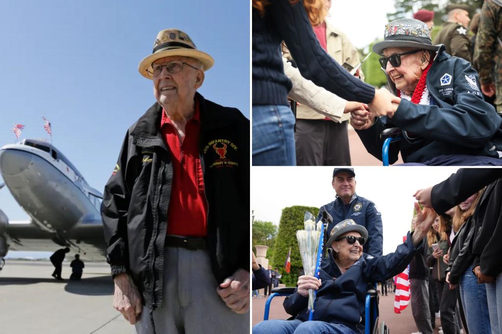 D-Day veteran and TikTok star ‘Papa Jake’ Larson dead at 102