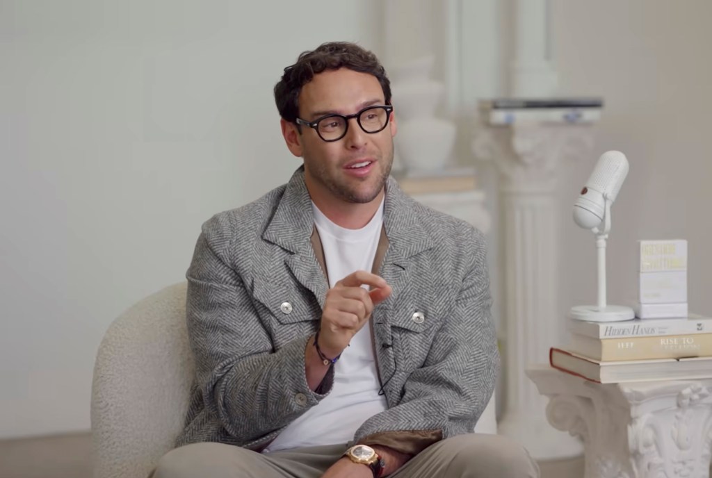 Scooter Braun during an interview.
