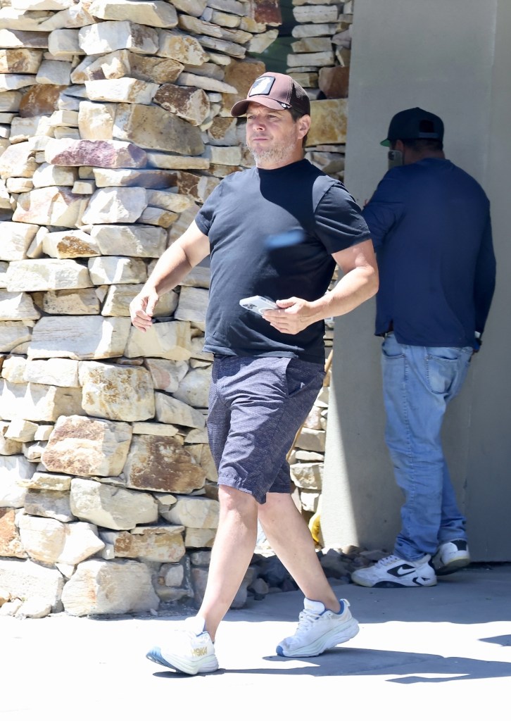 Scott Wolf walking in Utah.