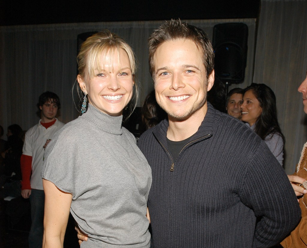 Scott and Kelley Wolf smiling in 2005