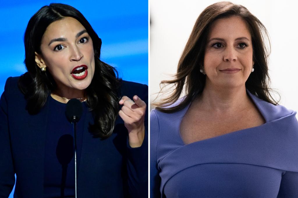 GOP blasts ‘fearmongering’ Ocasio-Cortez for mocking Stefanik at North Country stop: ‘AOC is beyond parody’