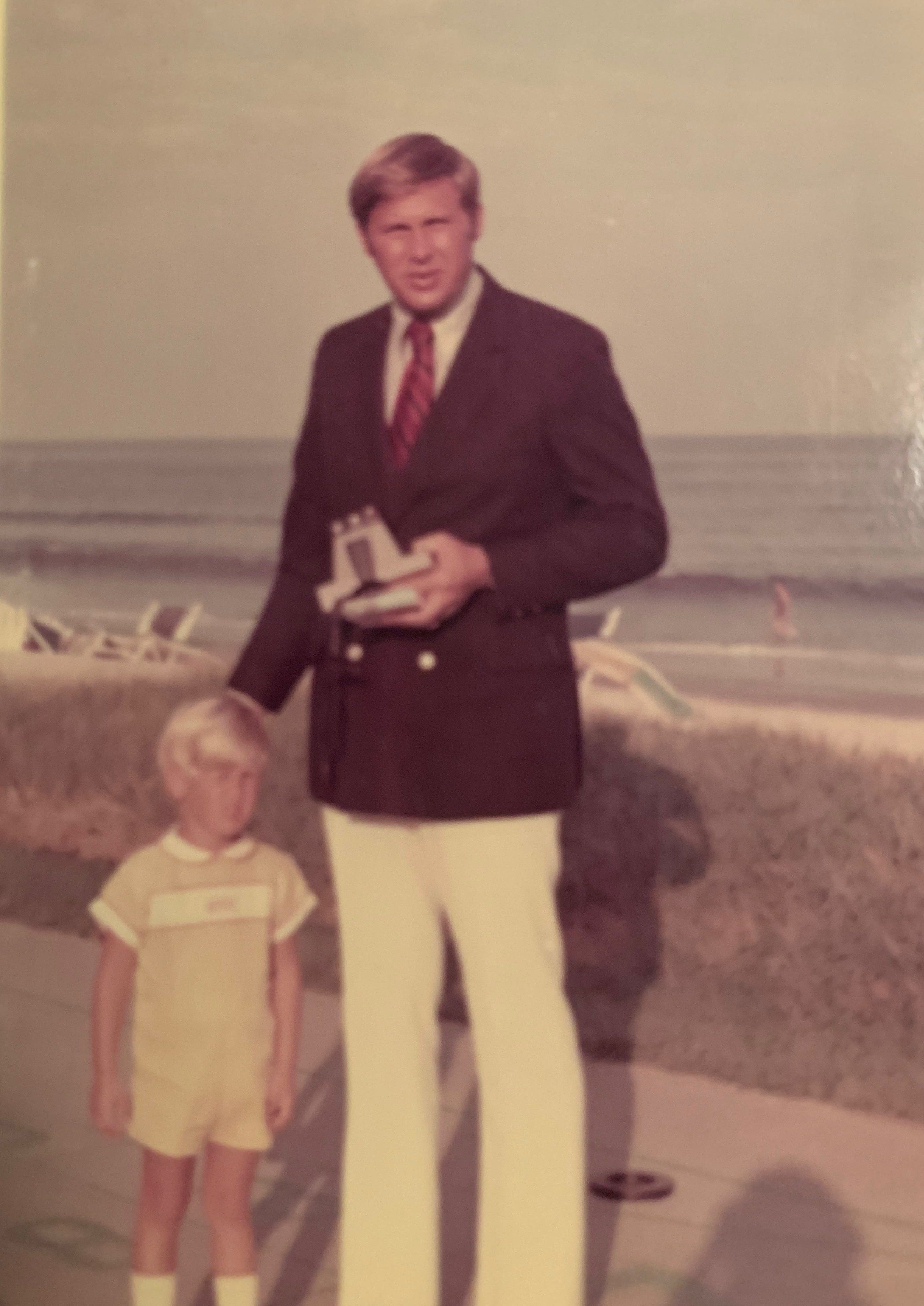 Ward Simmons and his father
