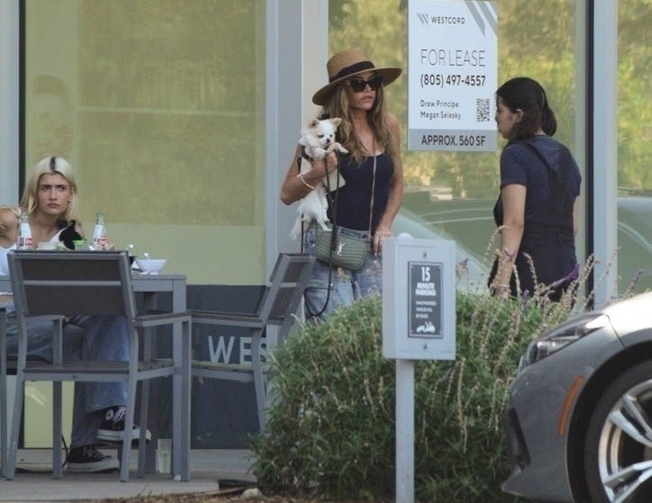 Denise Richards was spotted without her wedding ring after her estranged husband, Aaron Phypers, filed for divorce.