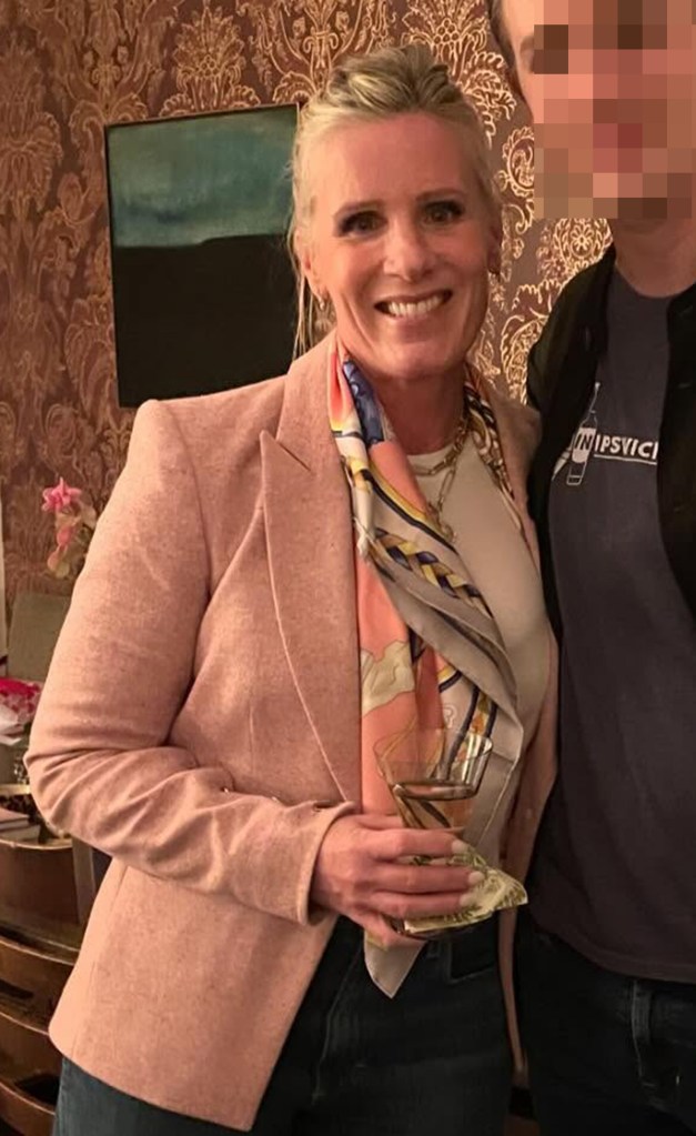 Kristin Cabot pictured with Andrew Cabot in 2024