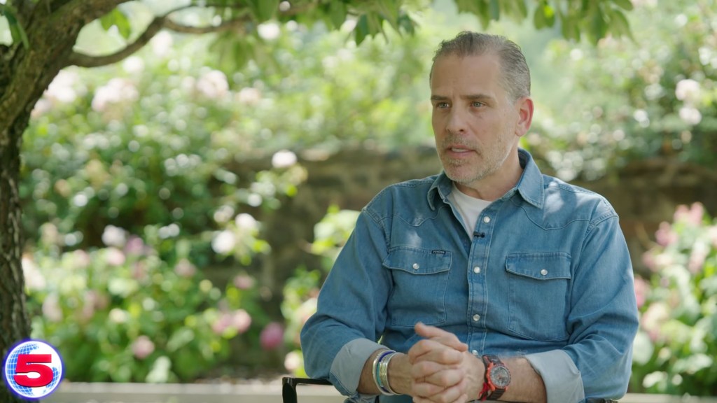 Hunter Biden in an interview.