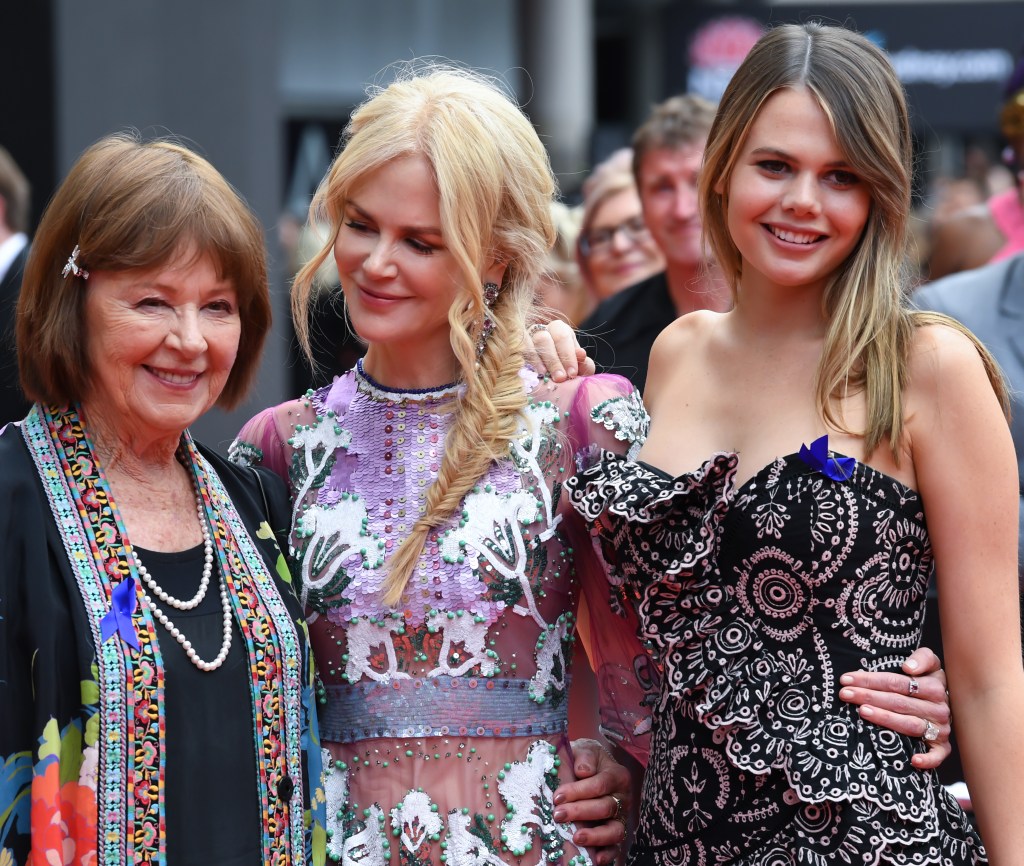 Nicole Kidman and Lucia Hawley at December 2018 AACTA Awards