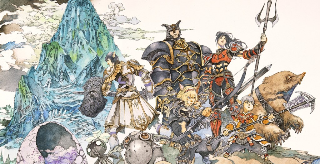'Final Fantasy Online' Artwork
