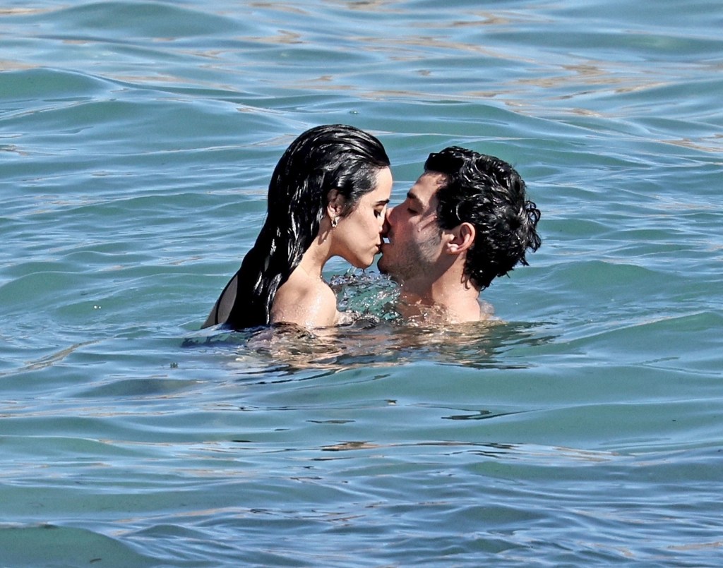 Camila Cabello and her billionaire boyfriend, Henry Junior Chalhoub, were photographed passionately kissing in Spain on Monday.
