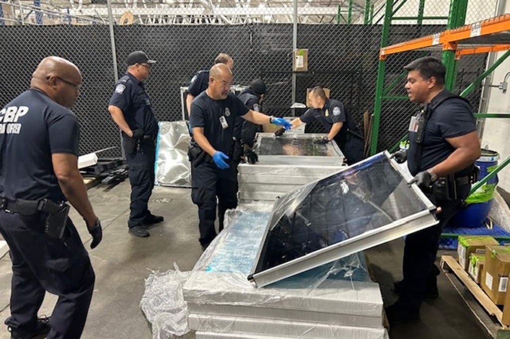 CBP officers at LAX. The shipment, headed for New Zealand, was flagged based on prior intel and intercepted before export.
