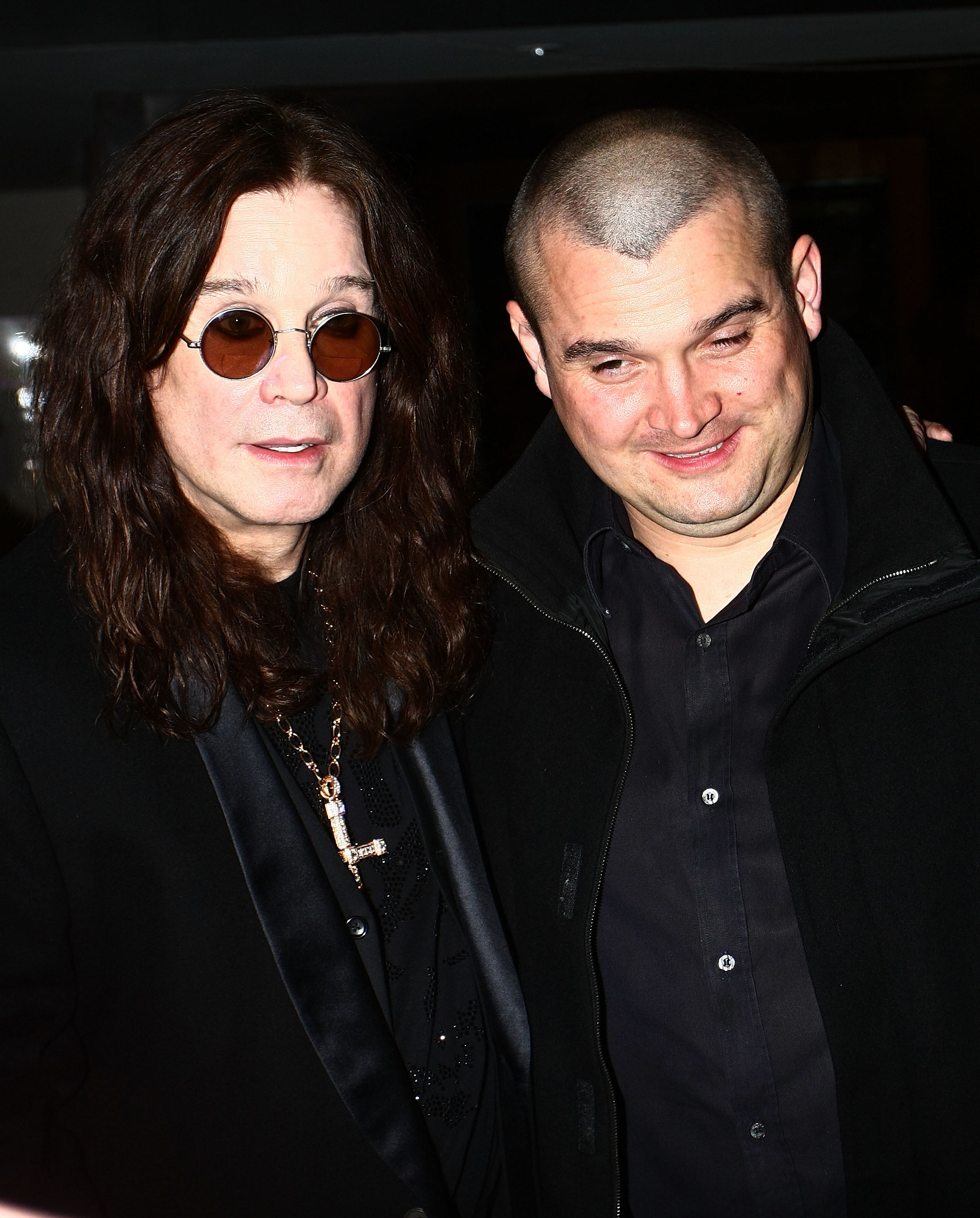 Ozzy and Louis Osbourne in 2009