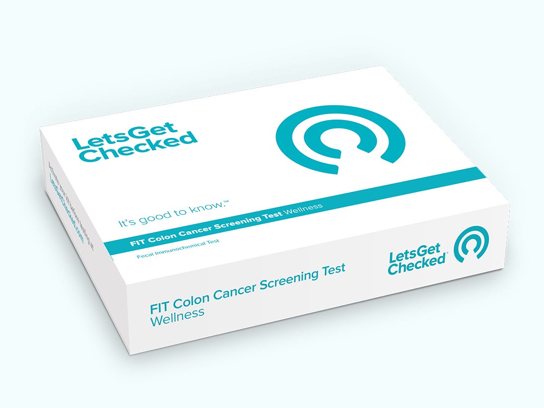 Lets Get Checked colon cancer screening test